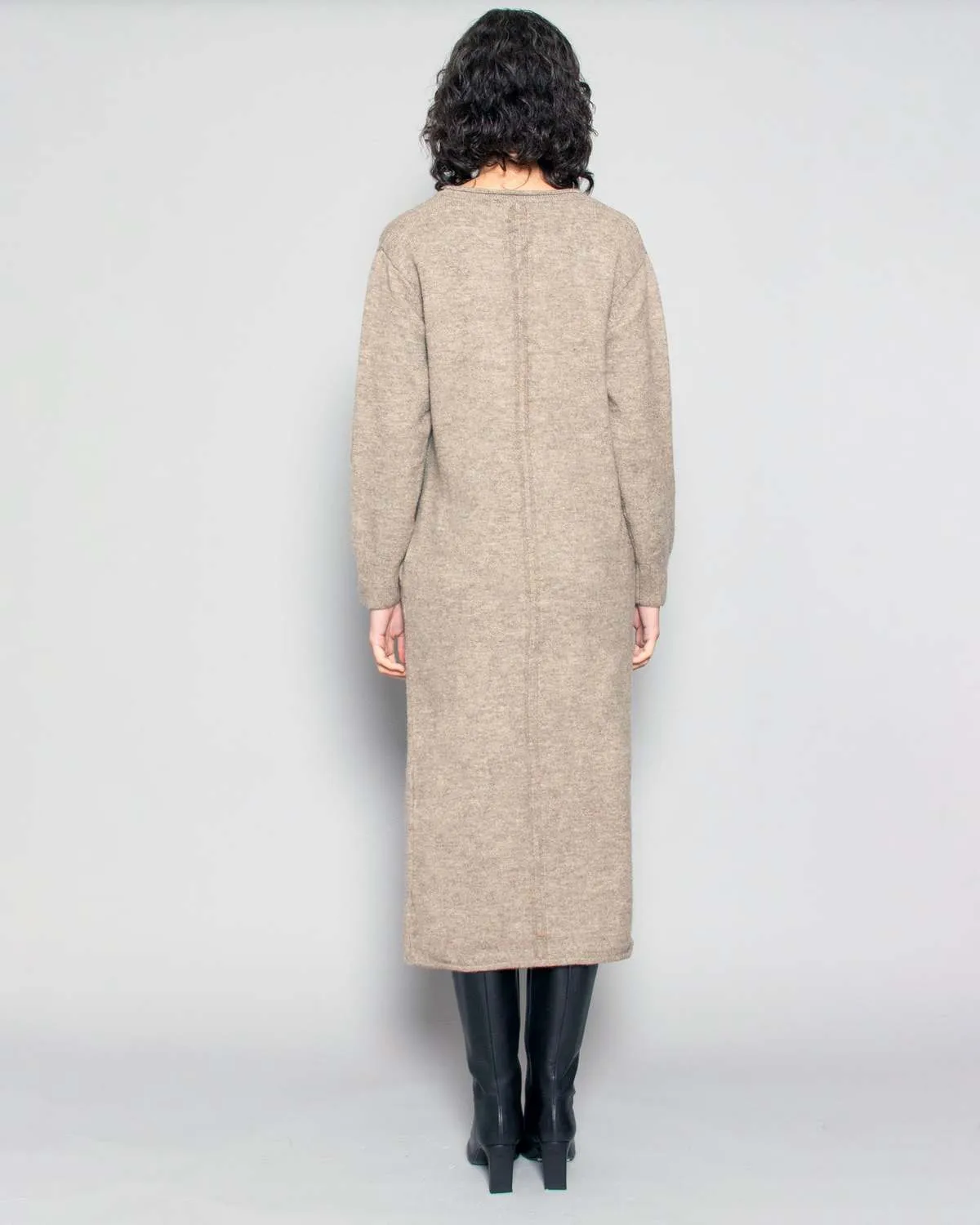 Lars Midi Sweater Dress - Mocha