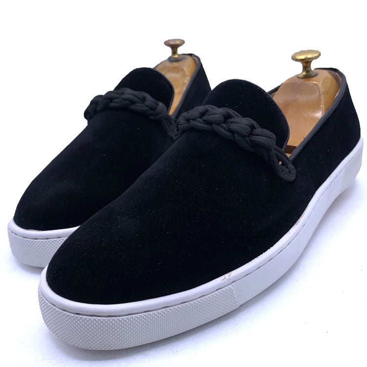 LB Suede white soles | Black