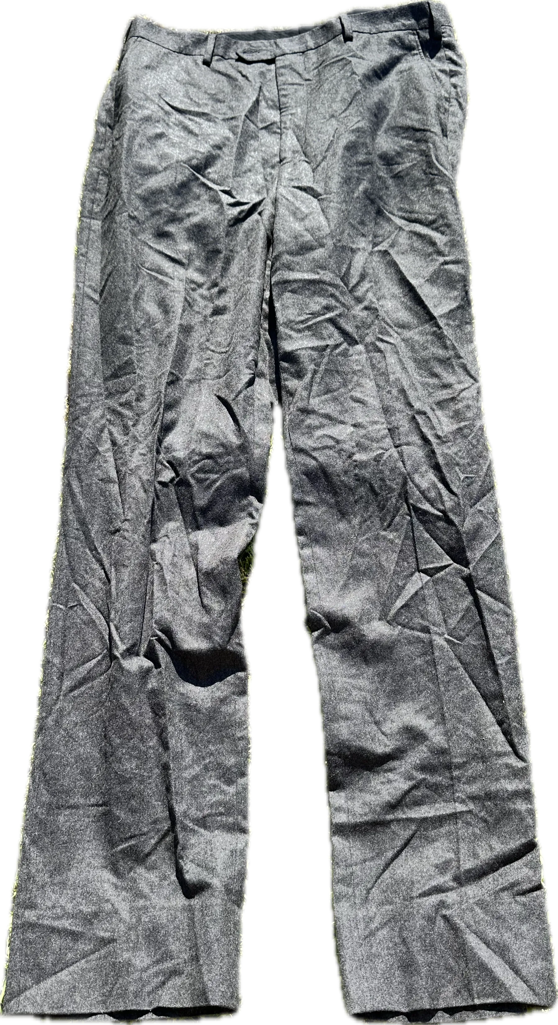 MAD MEN: Roger Sterling Vintage Charcoal Pants (34)