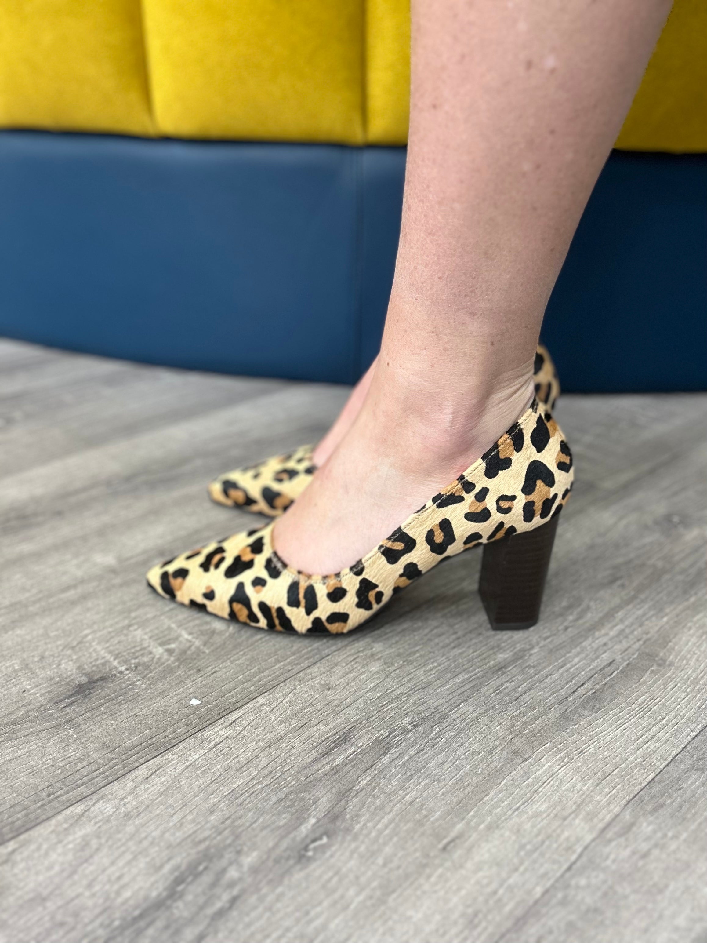 Marian Leopard Court Shoe