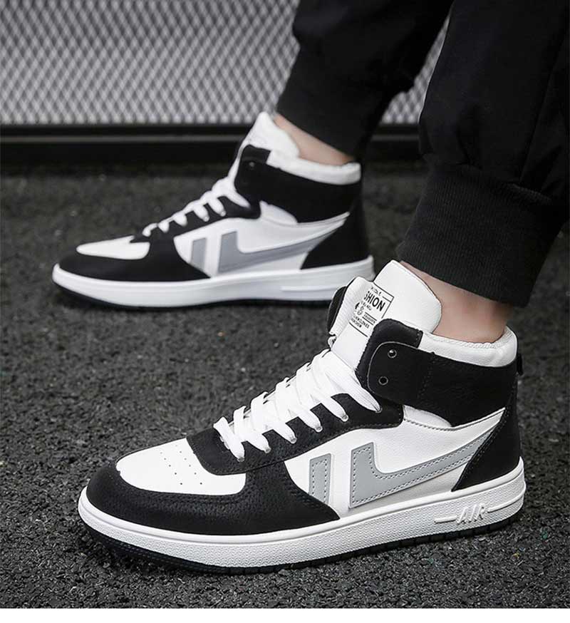 Men's Casual High-Top Winter Breathable Sports Sneaker Shoes