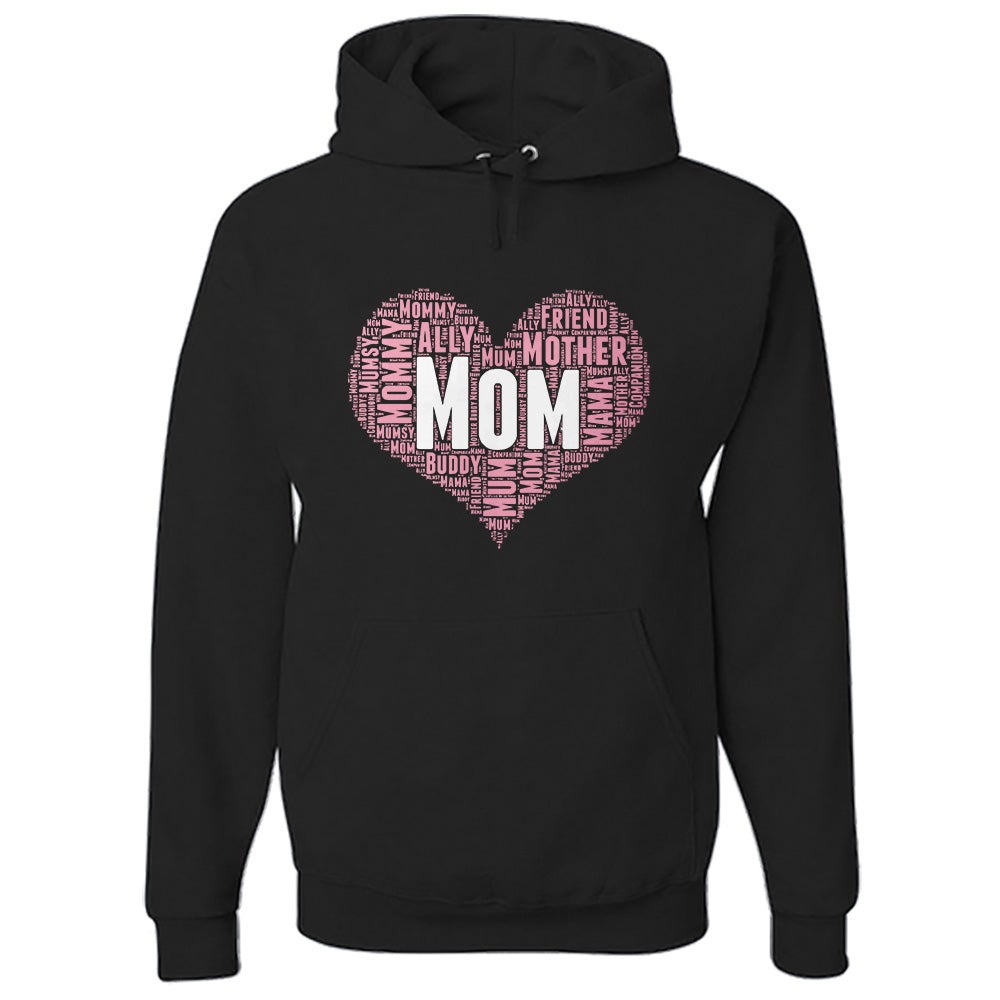 Mom Heart Hoodie