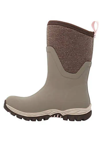 Muck Boots Brown Arctic Sport Mid Wellington Boots | Grattan