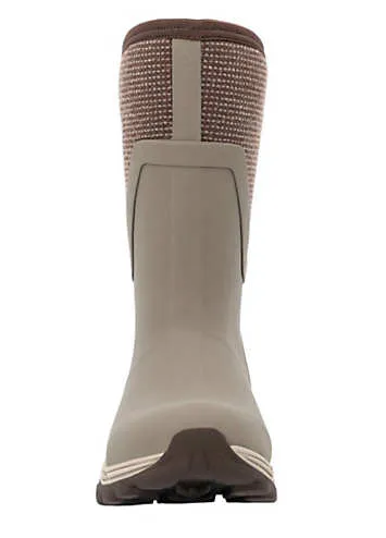 Muck Boots Brown Arctic Sport Mid Wellington Boots | Grattan