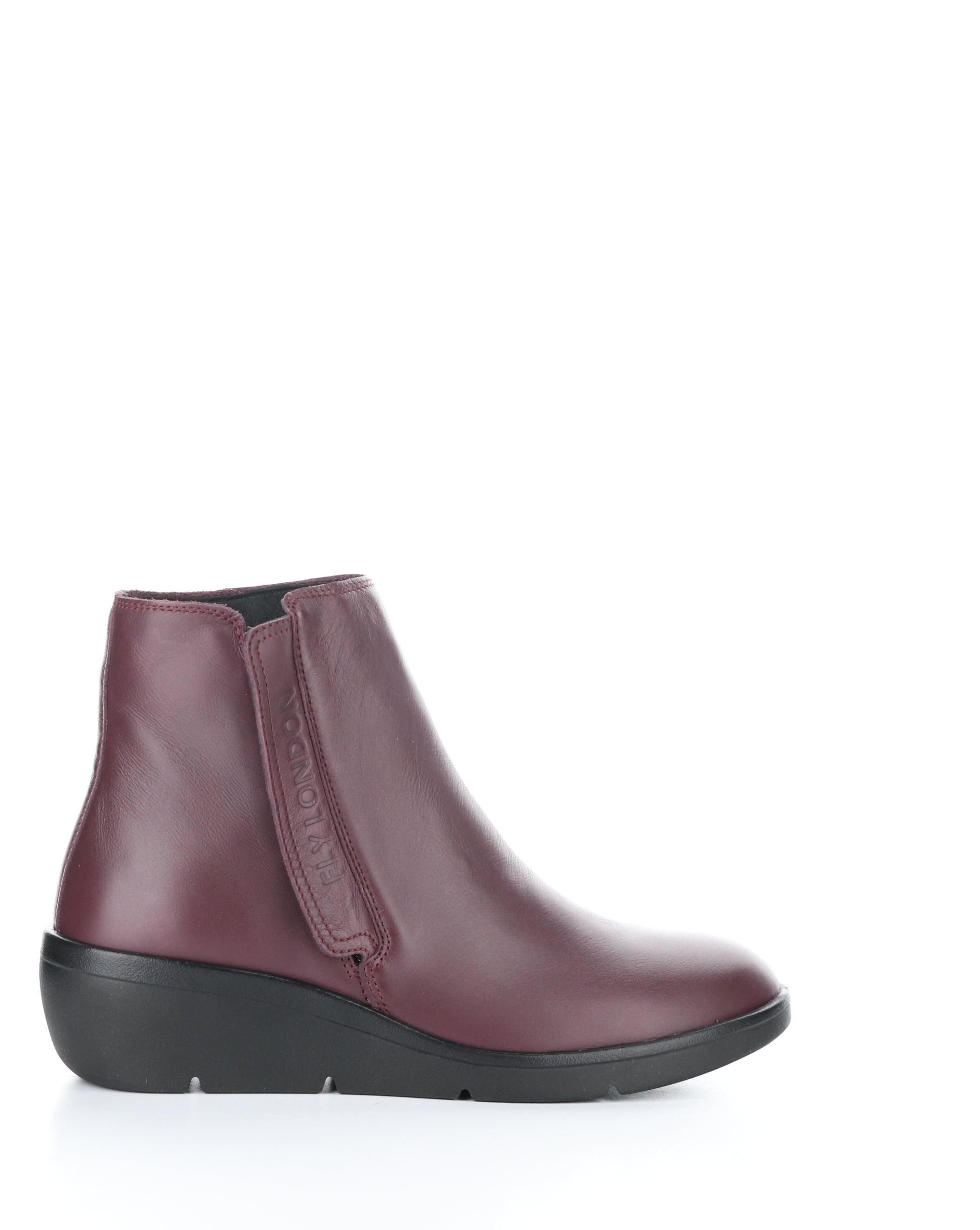 NULA550FLY 005 BORDEAUX Round Toe Boots