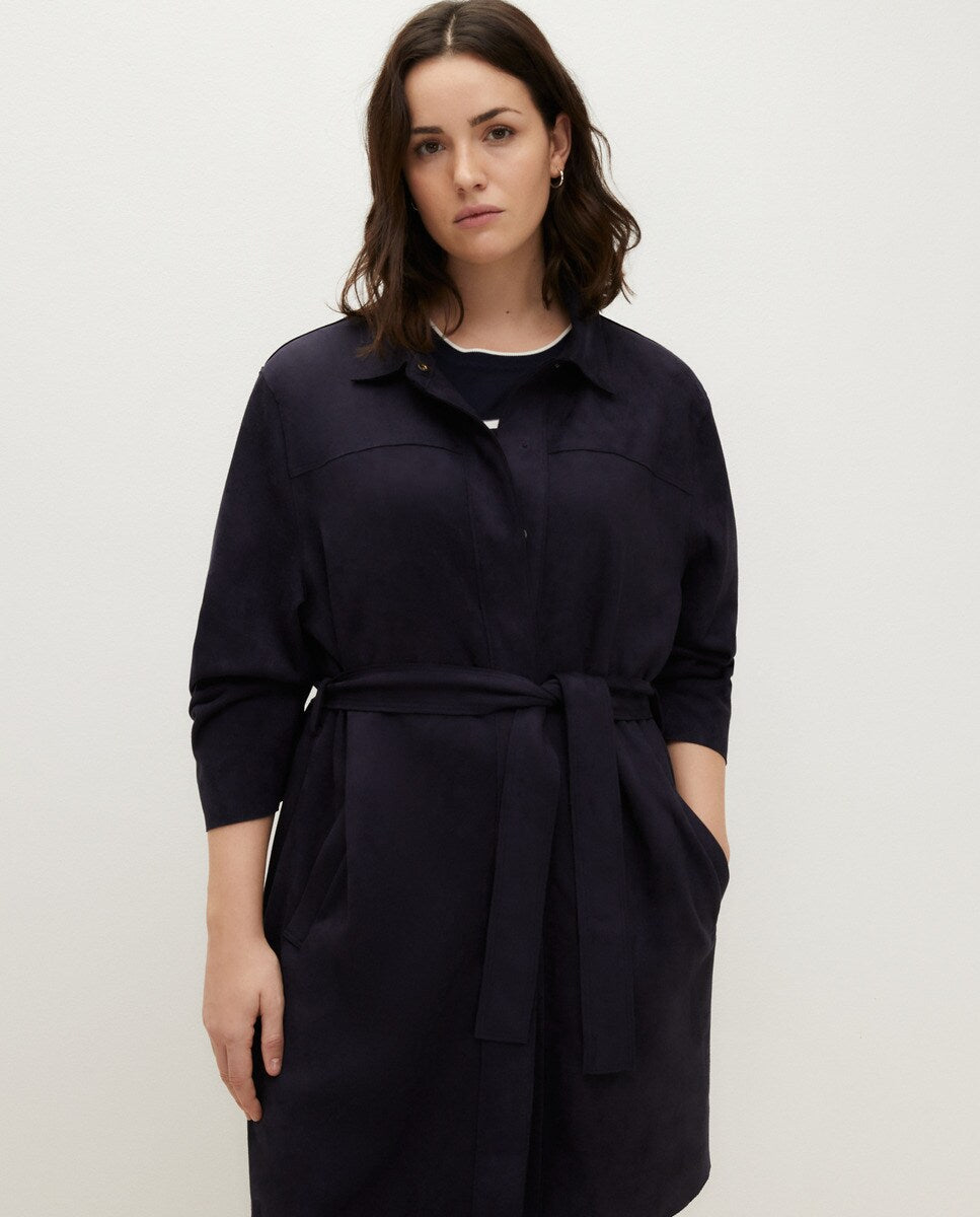 Outwear Trench - Blue