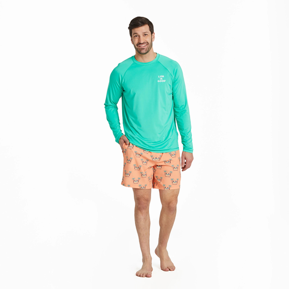 Palms Men's Long Sleeve Rashguard