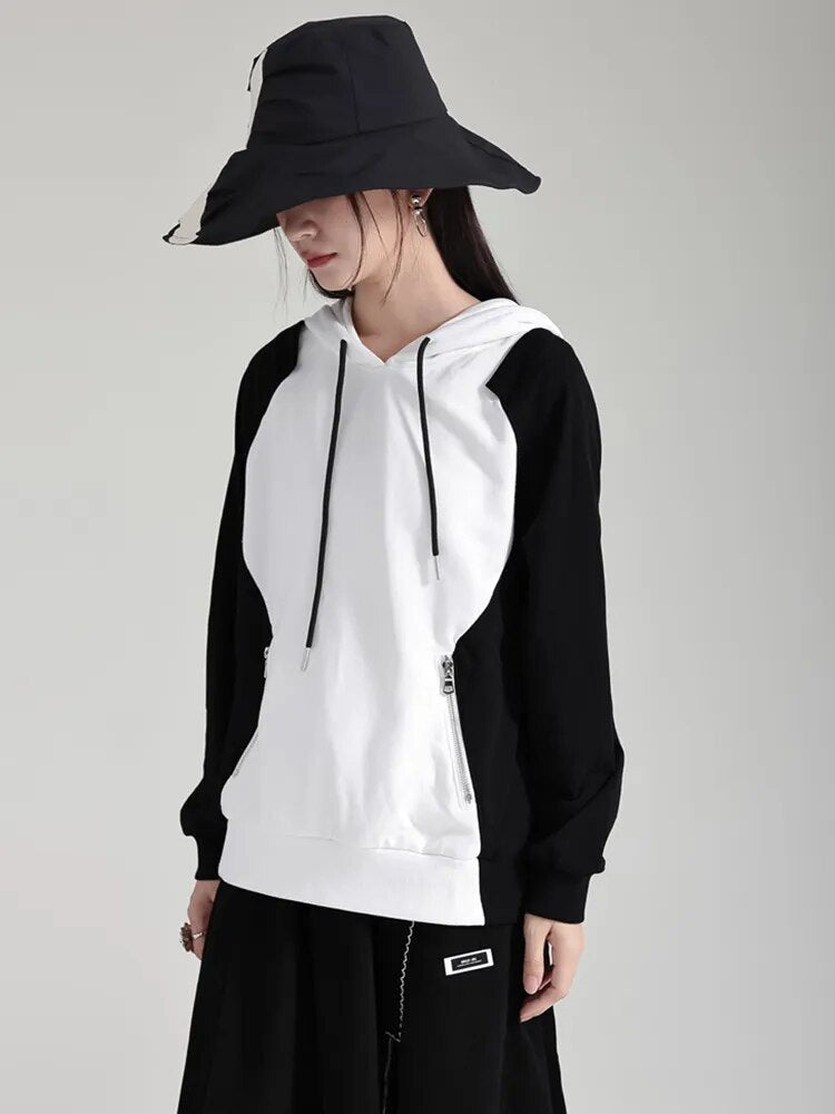 Panduh Contrast Hoodie