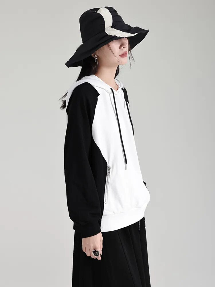 Panduh Contrast Hoodie