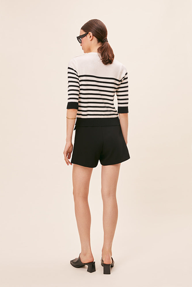 PEROZA STRIPE SWEATER