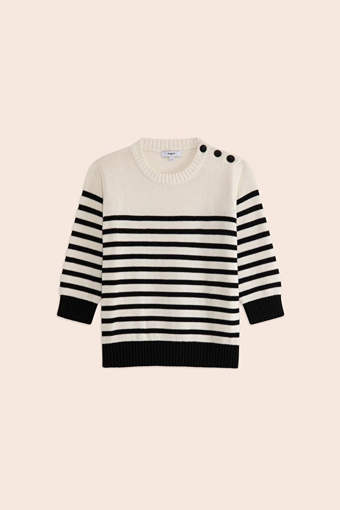 PEROZA STRIPE SWEATER