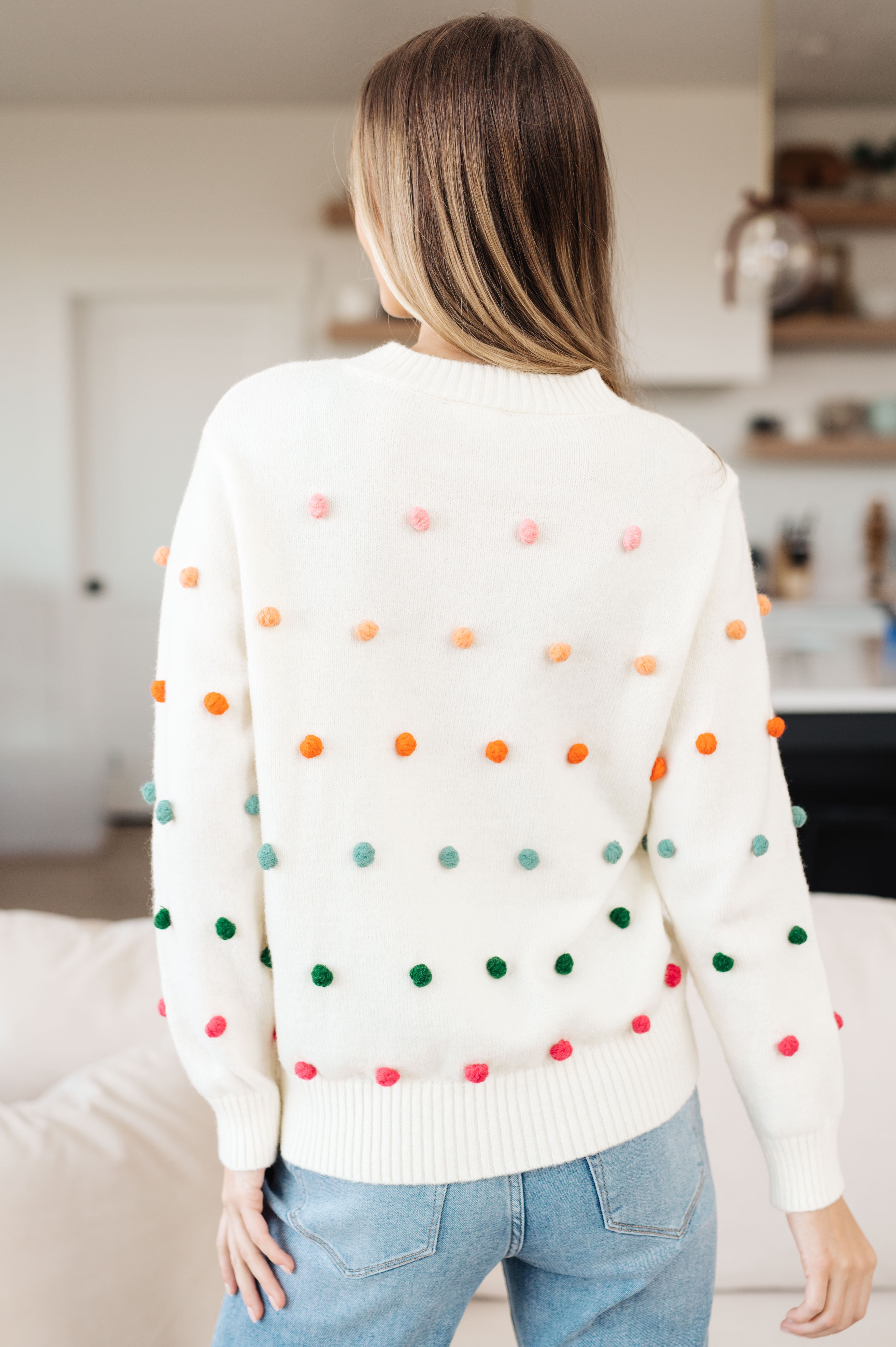 Pom Detail Sweater