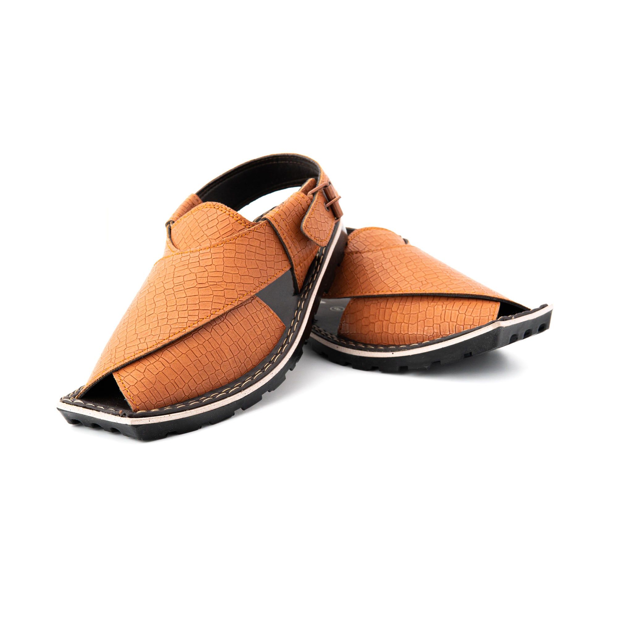 PU Leather Peshawari Chappal H16