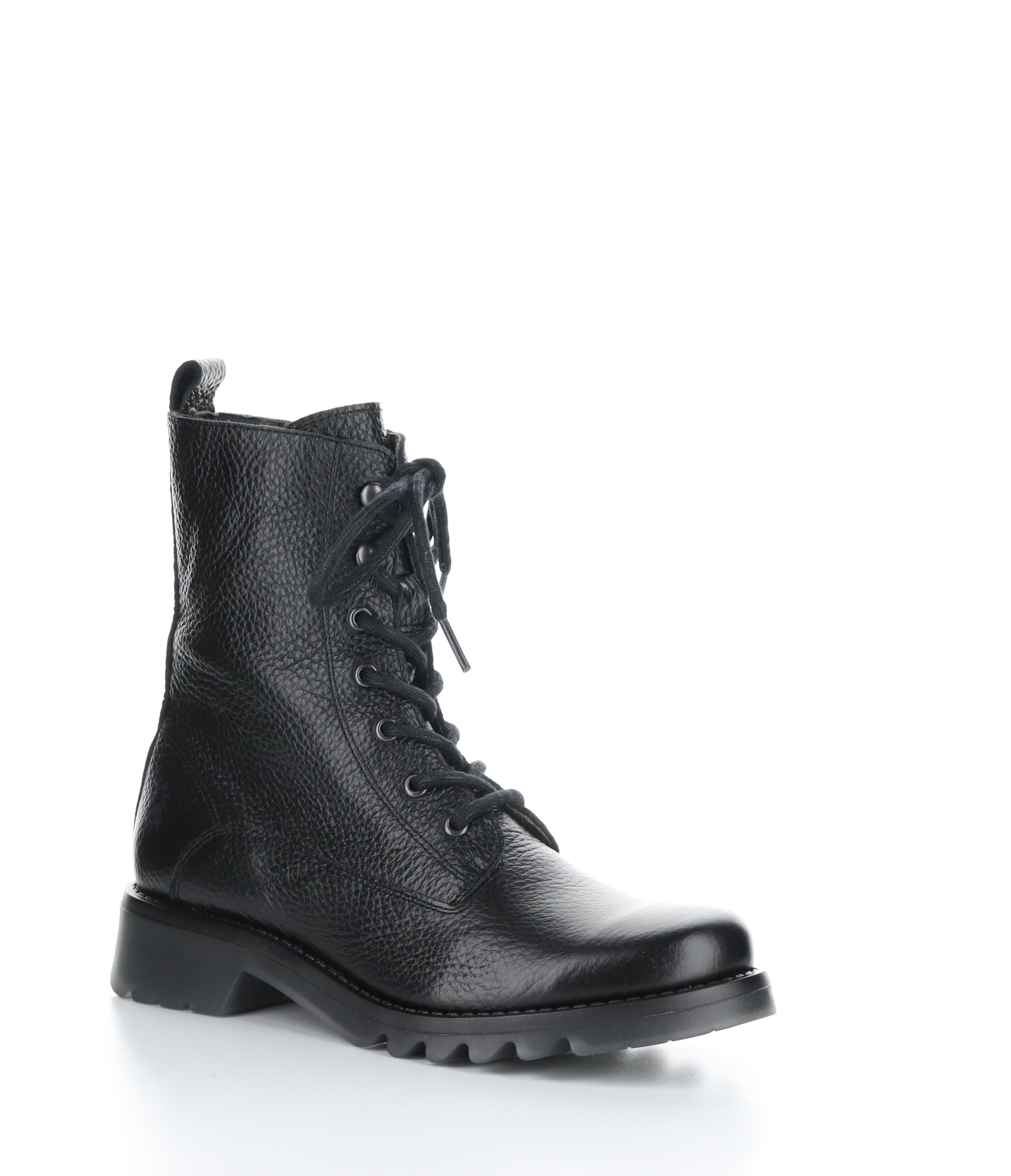 REID893FLY 003 BLACK Lace-up Boots