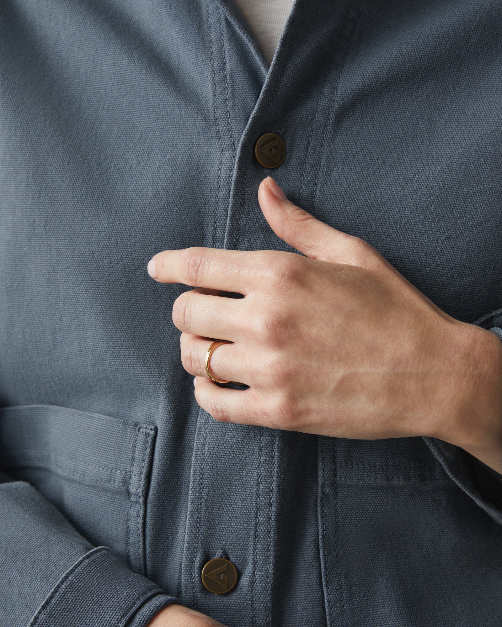 Roughneck Chore Jacket - Vintage Indigo