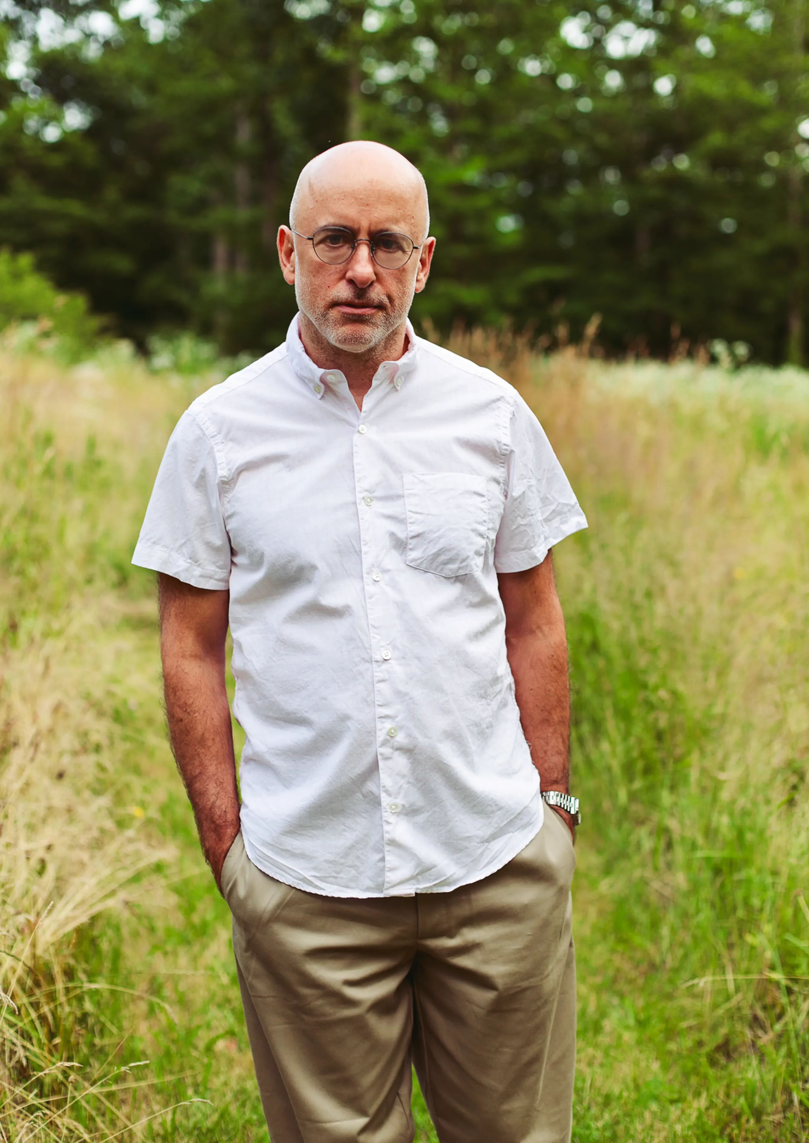 Short Sleeve Single Needle Shirt, Pink Windowpane