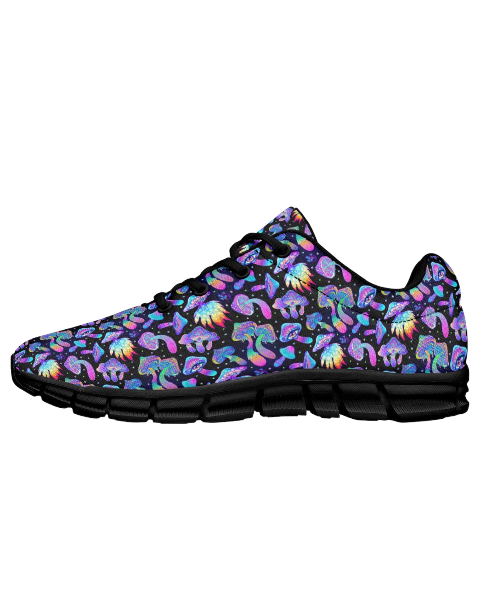 Shroomin Black Festival Sneakers