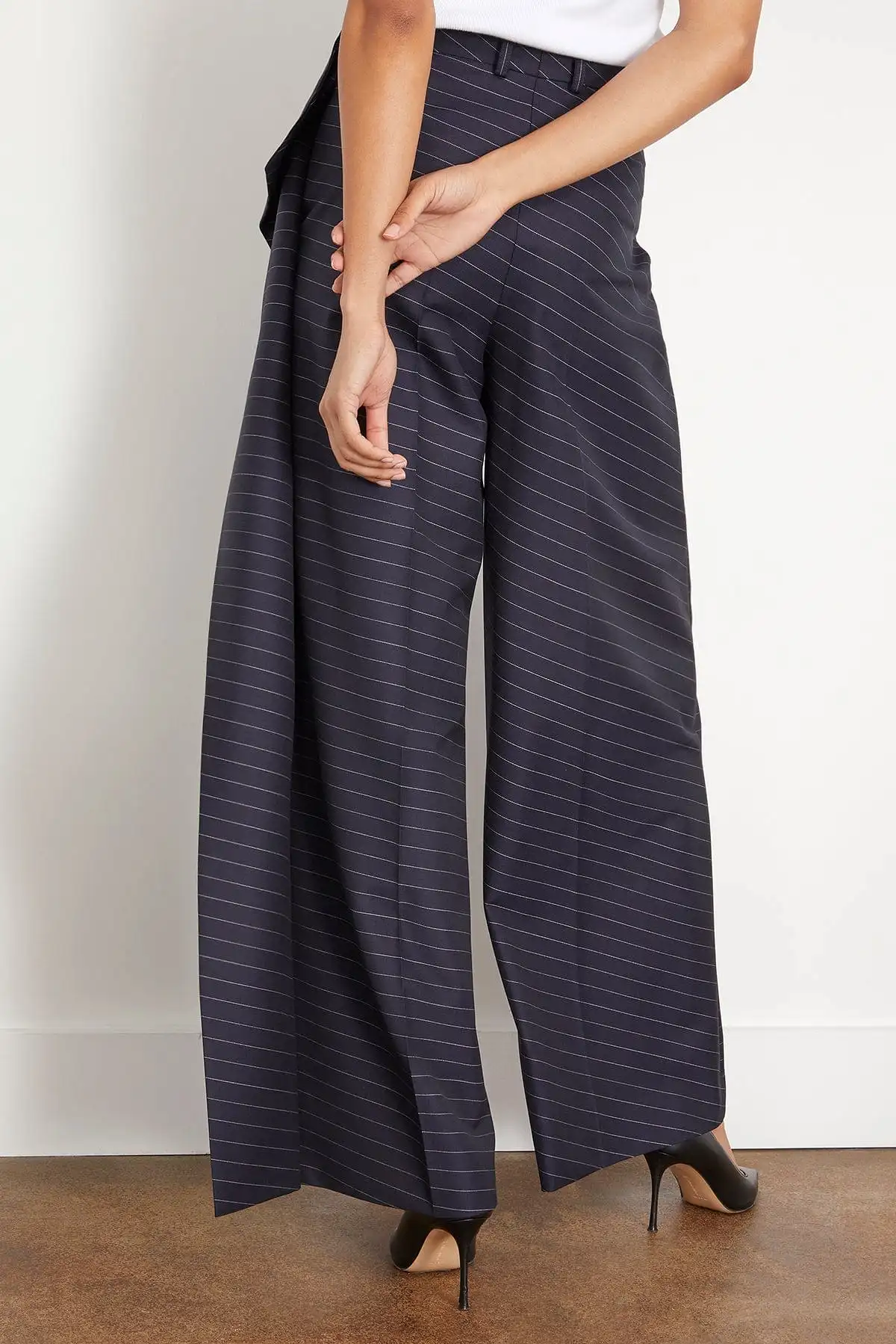 Side Panel Trousers in Navy