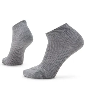 Smartwool Everyday Texture Ankle Socks In Light Gray