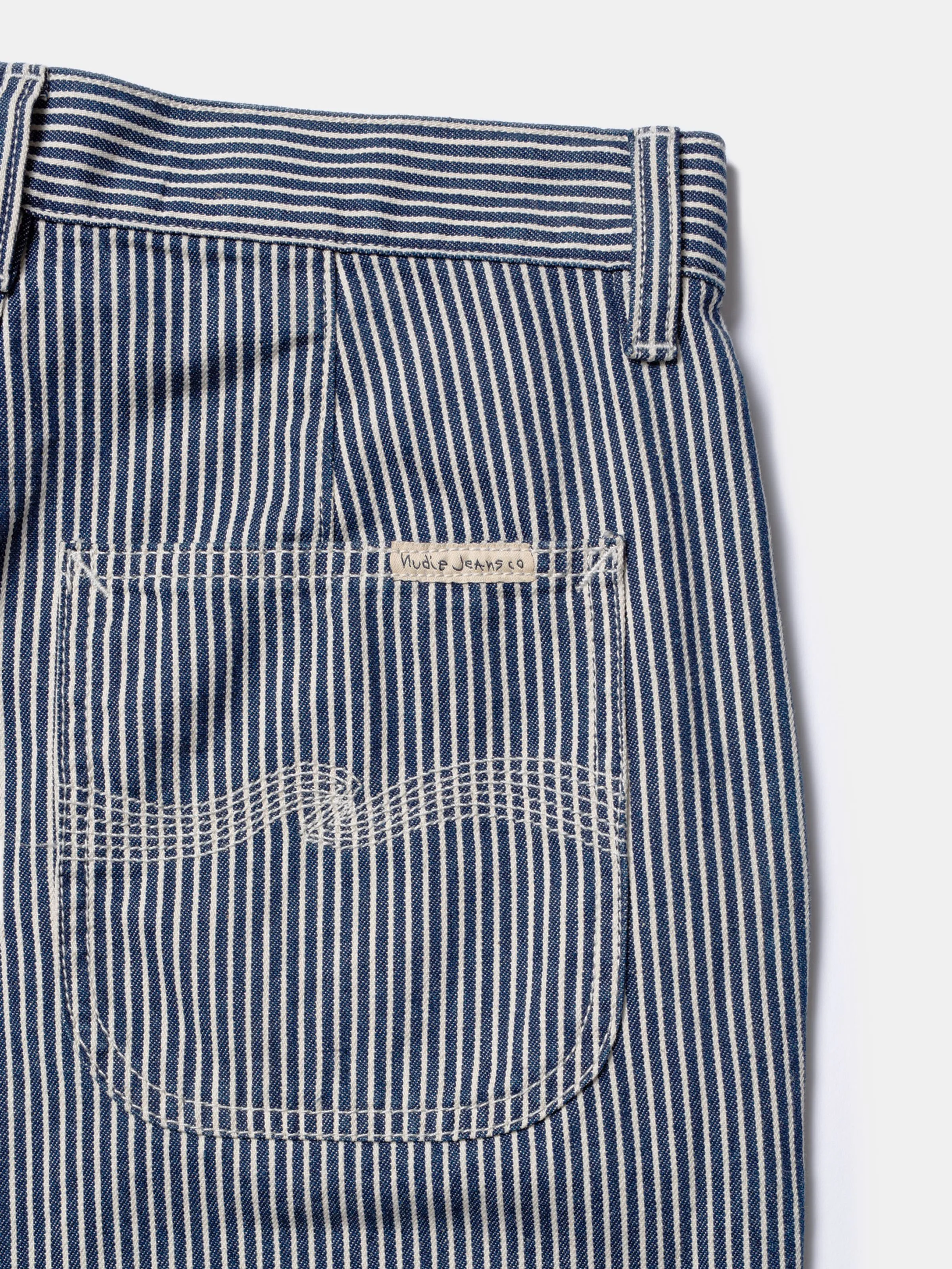 Stina Hickory Striped Pants Blue/Offwhite