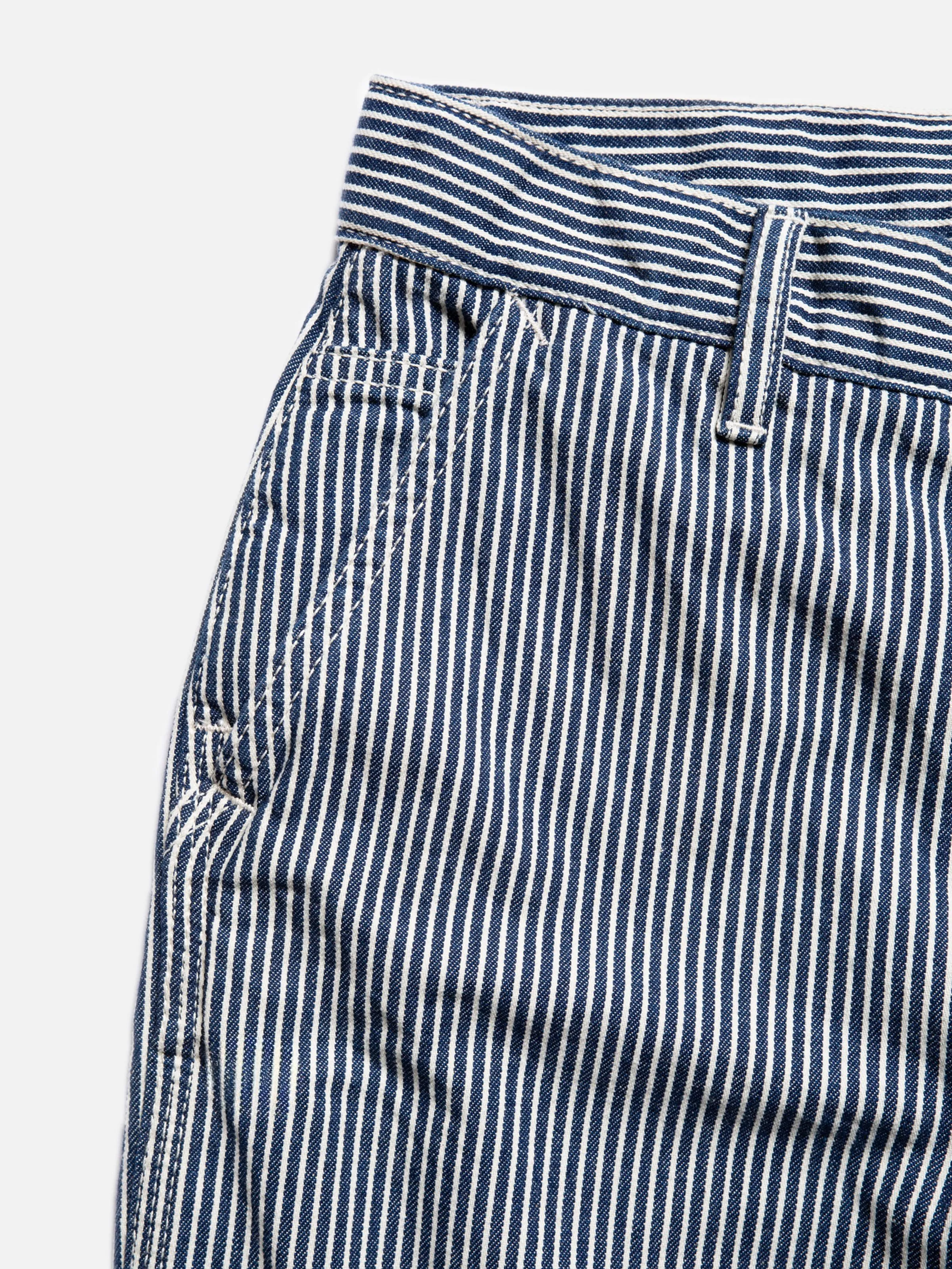 Stina Hickory Striped Pants Blue/Offwhite