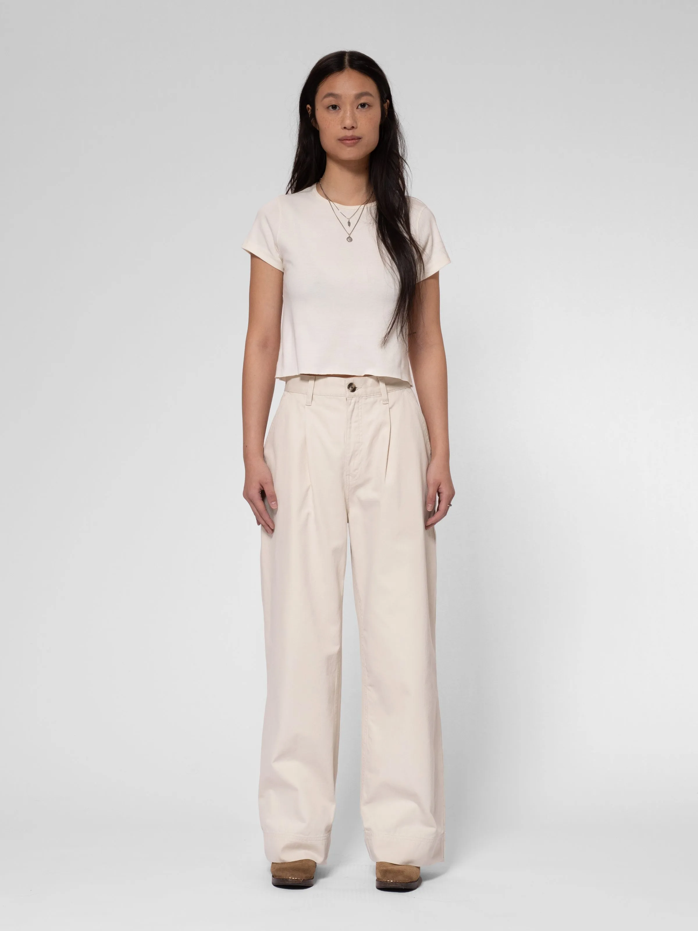 Suki Workwear Sailor Pants Ecru