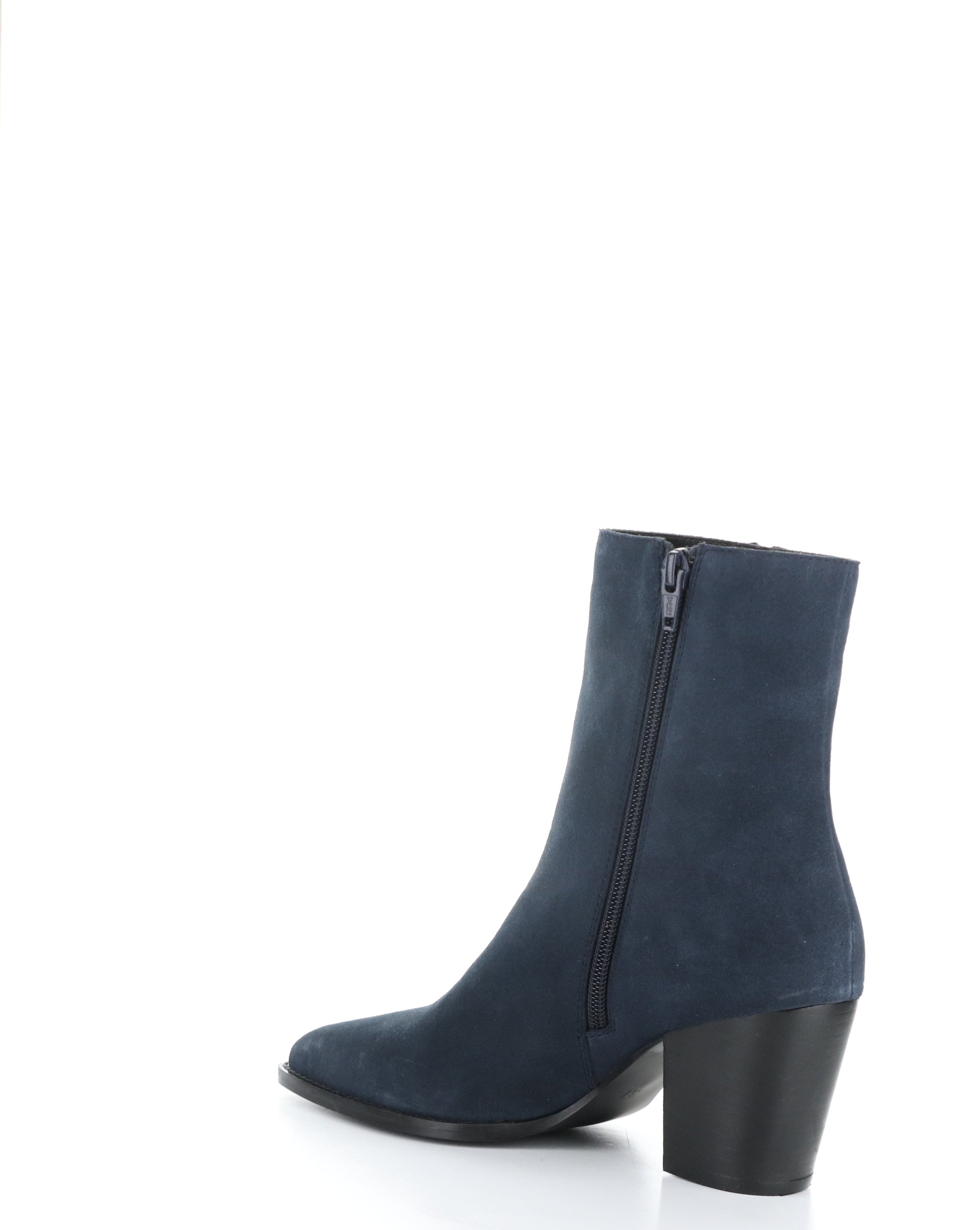 TALLON NAVY Pointed Toe Boots