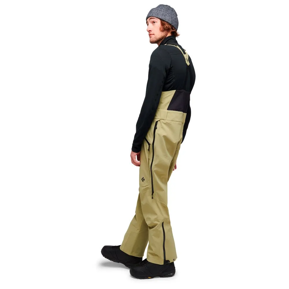 Technical pants Black Diamond ---M Recon Bibs Cedarwood Green