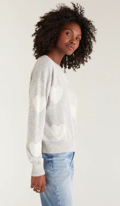 Tossed Heart Sweater