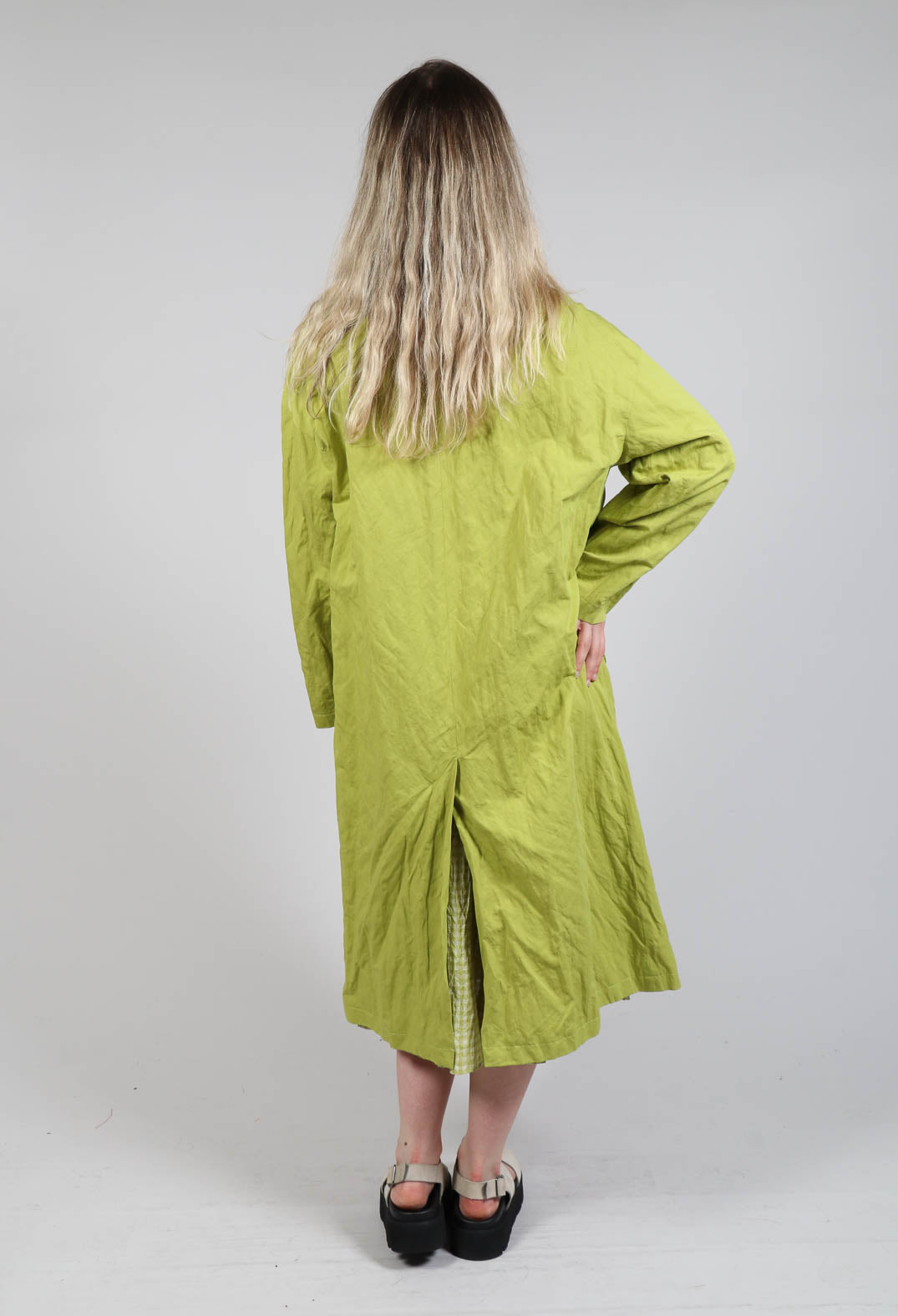 Trench Coat in Pistachio