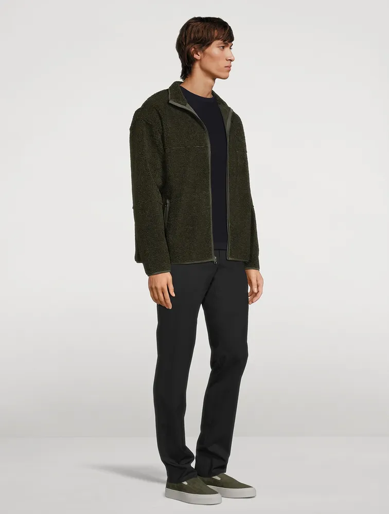 VINCE Sherpa Zip Jacket