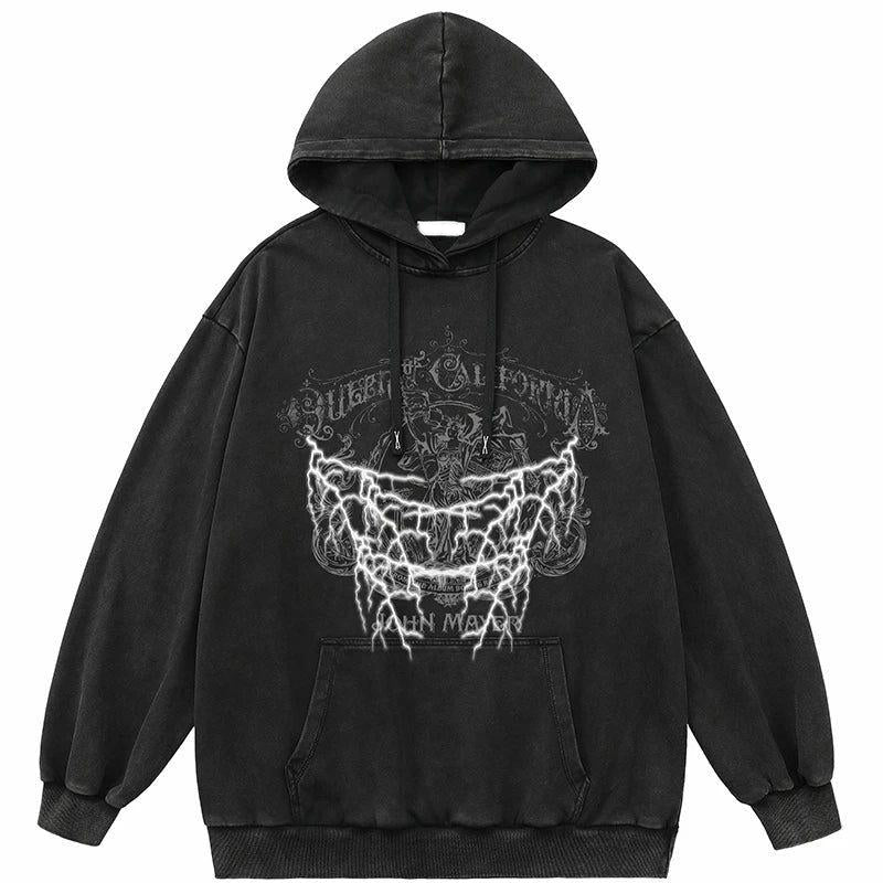 Washed Metal Hoodie