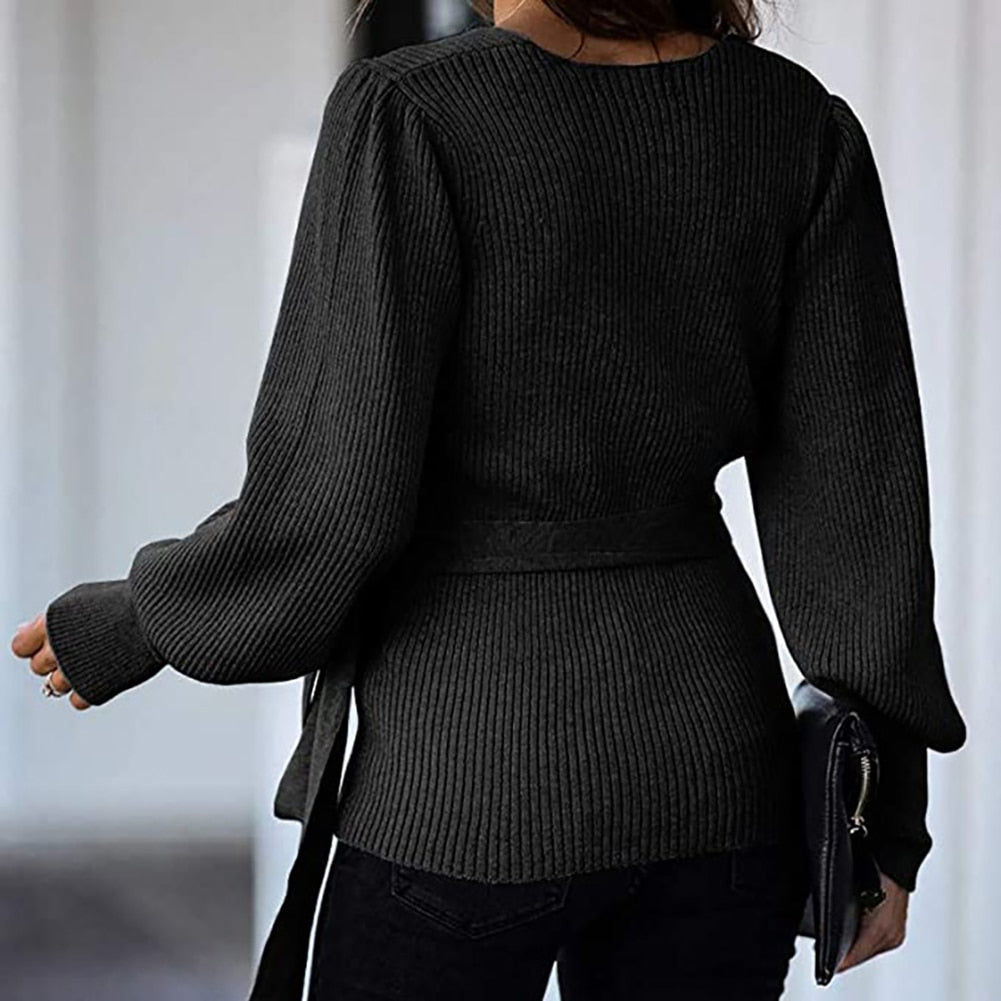 WILLLA BELTED SWEATER