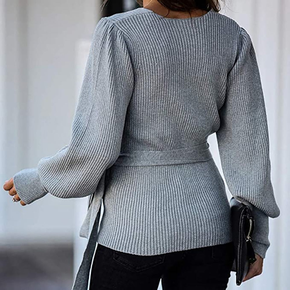 WILLLA BELTED SWEATER