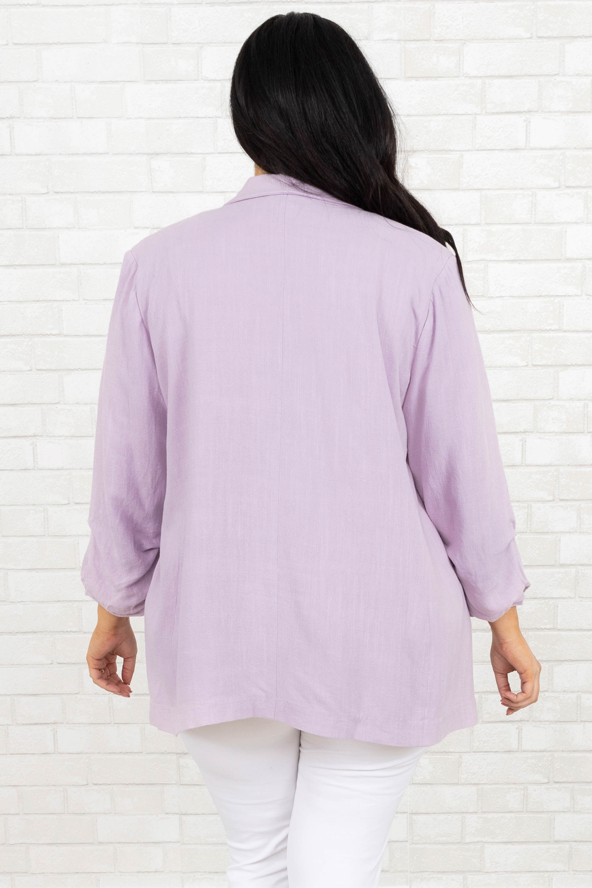 Working In Style Jacket, Lilac