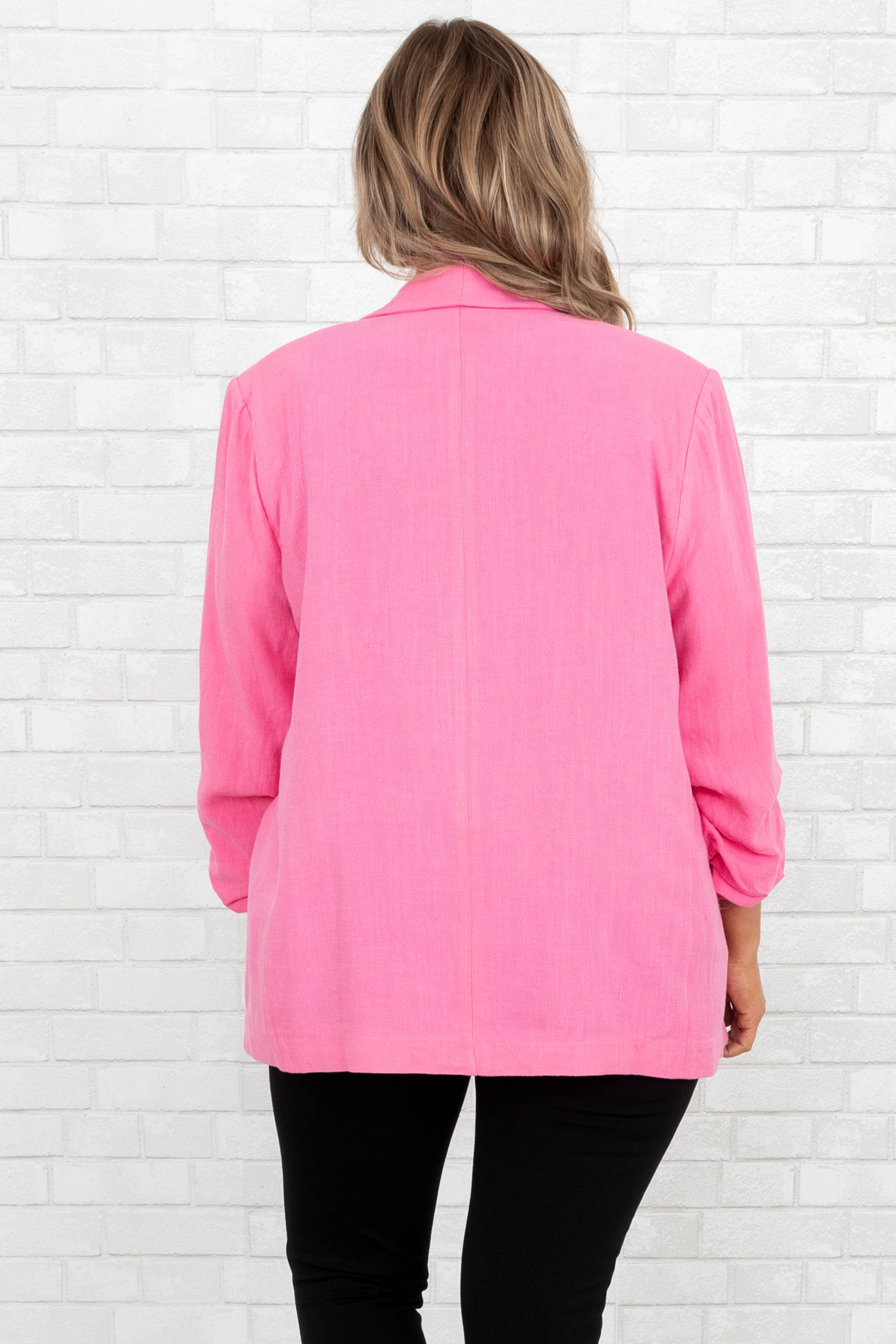 Working In Style Jacket, Pink